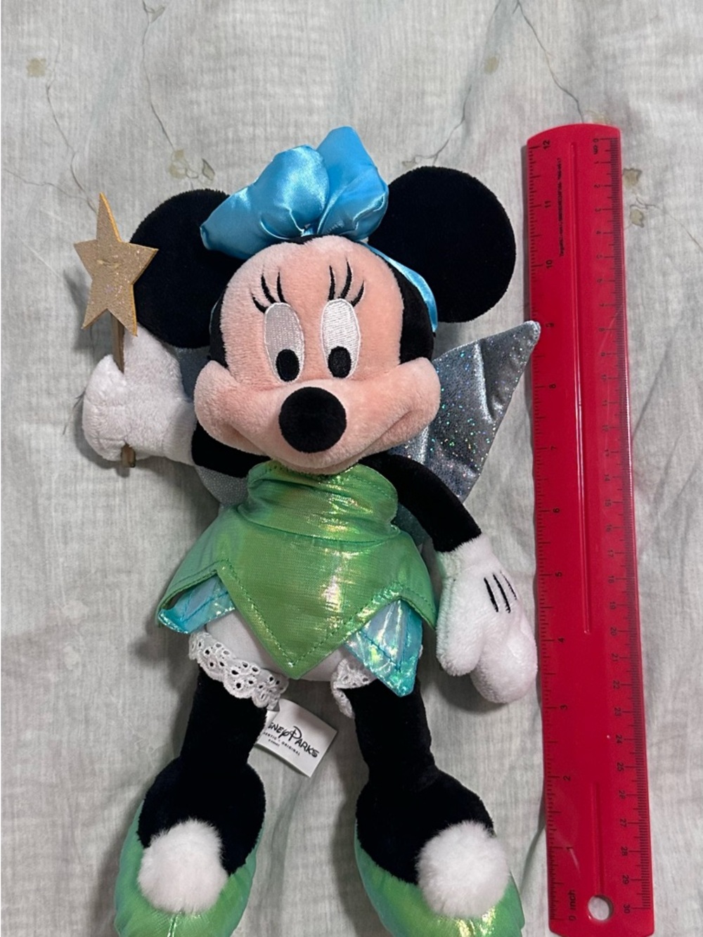 Minnie Mouse as Tinkerbell Disney Parks 10” Plush